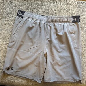 Under Armour Vanish Kids Gray Athletic Shorts